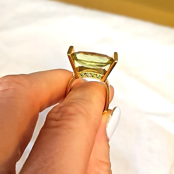 Ladies 14k cocktail ring - Size 6 - Picture 8 of 12